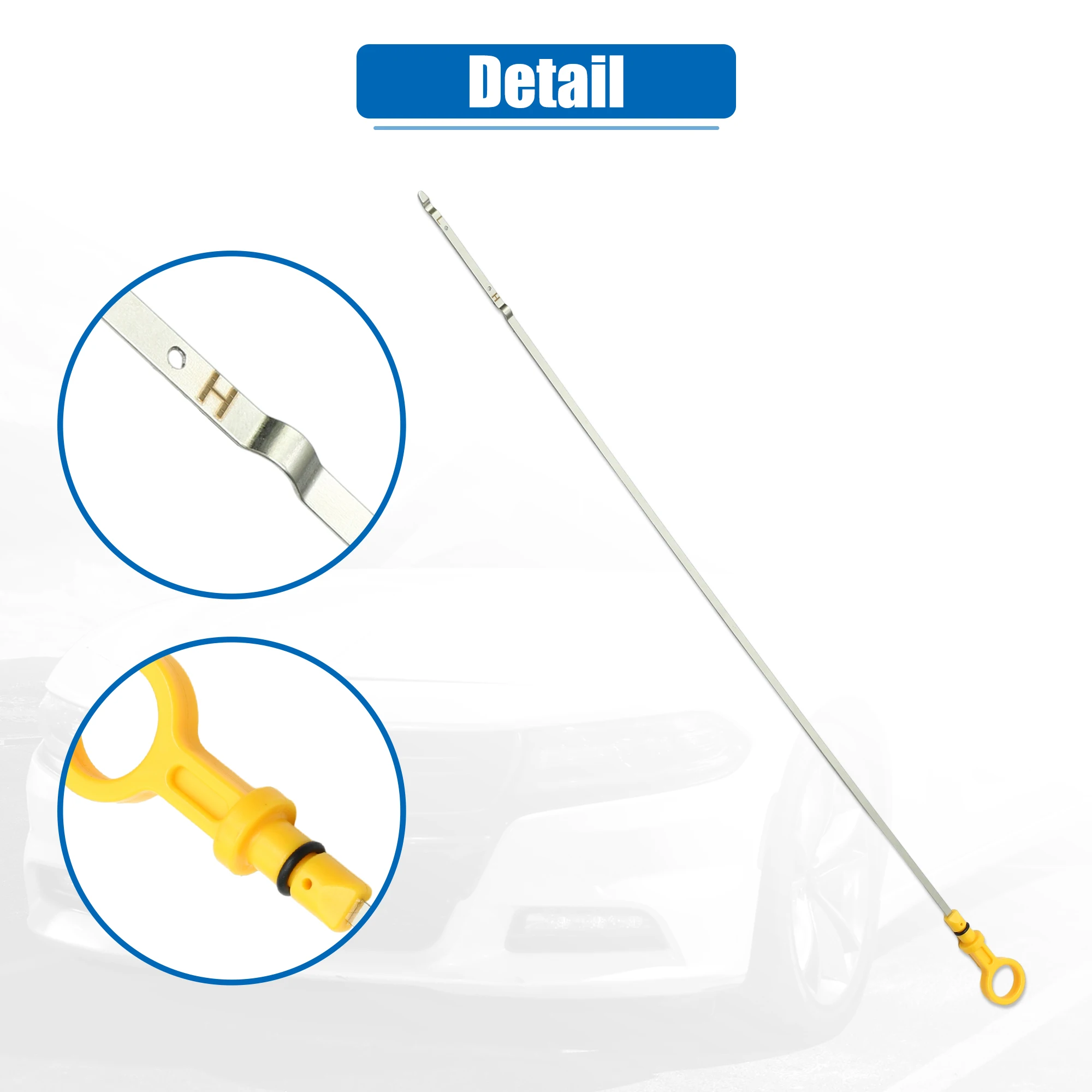 X Autohaux Engine Oil Dipstick Car Engine Oil Fluid Level Dipstick 111403TA0A for Nissan Rogue S, SL, SV 2.5L L4-Gas 2014-