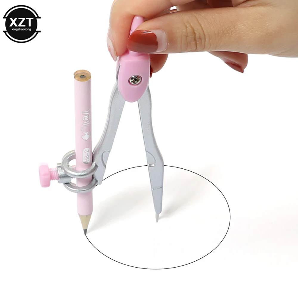 Student Drawing Tools Round Gauge Set Geometric Drawing Tools Student Stationery Iron Box Package