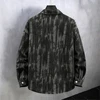 Vintage Gradient Tie-dyed Denim Jacket Men 11XL Plus Size Jean Jackets Coats Male Spring Autumn Cargo Denim Coat Big Size 11XL 4