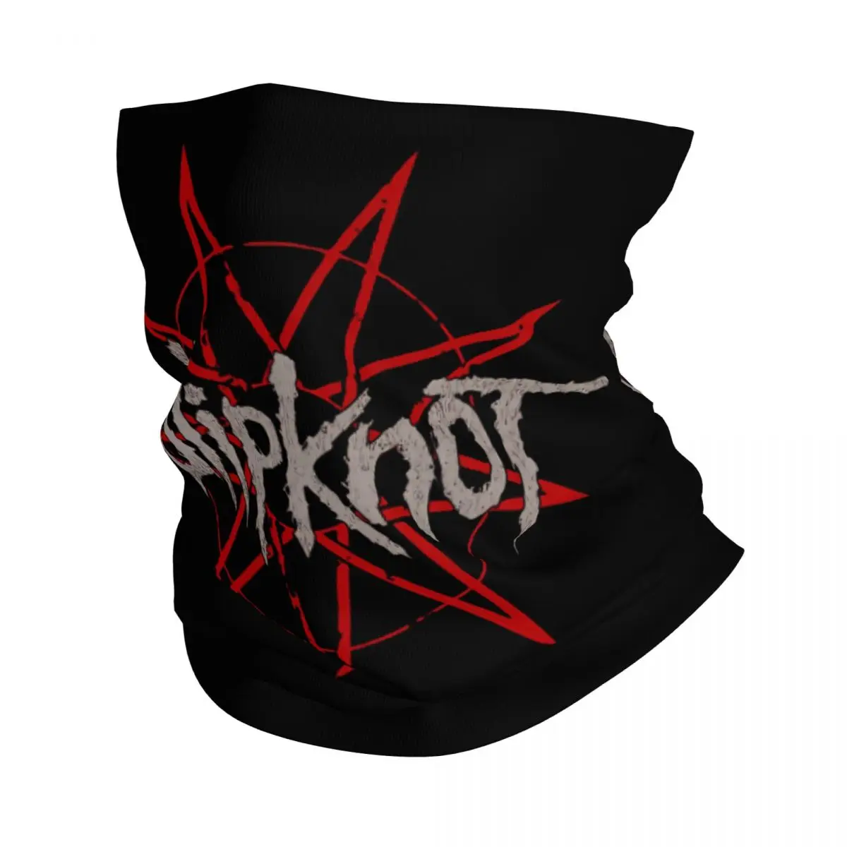 

Повязка на голову Slipknot в стиле ретро для шеи тонкий мужской женский походный шарф-труба для лица