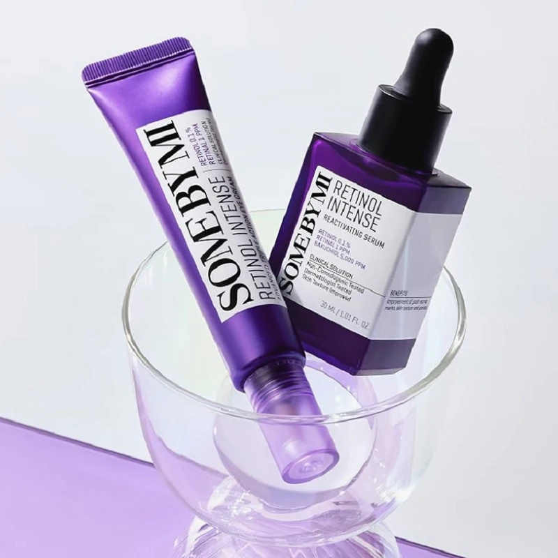 Revitalizing Skincare Set: Retinol Eye Cream, AHA BHA PHA Miracle Toner & Pore-Enhancing Cream