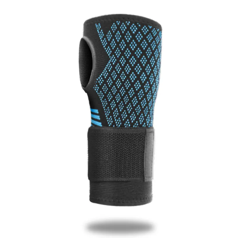 Sports Palm Guard Knit Nylon Hand Guard Gloves Elastic Palm Brace Sleeve Fitness Wrist Support 1PCS