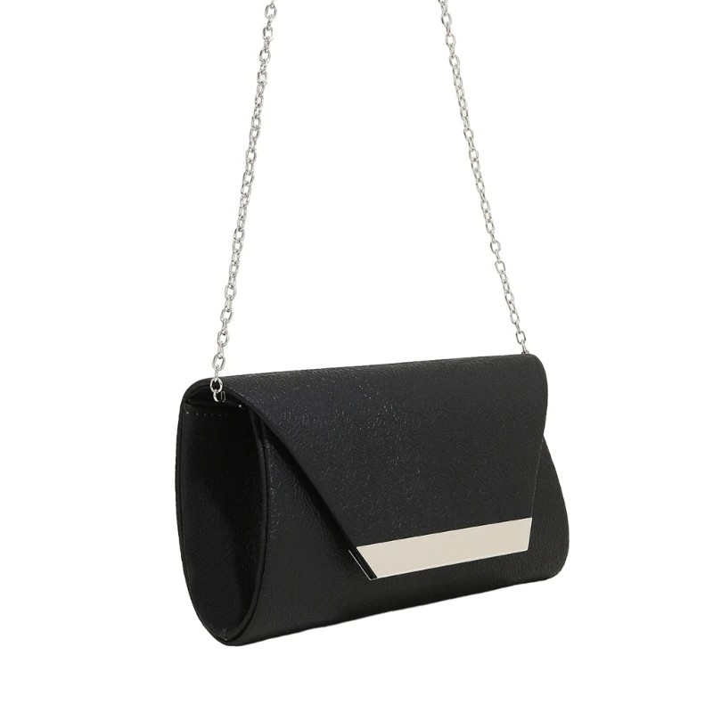 Stylish and Durable PU Leather Chain Bag for Women Flap Evening Purse Perfect for Daily Life, Parties, and Dates