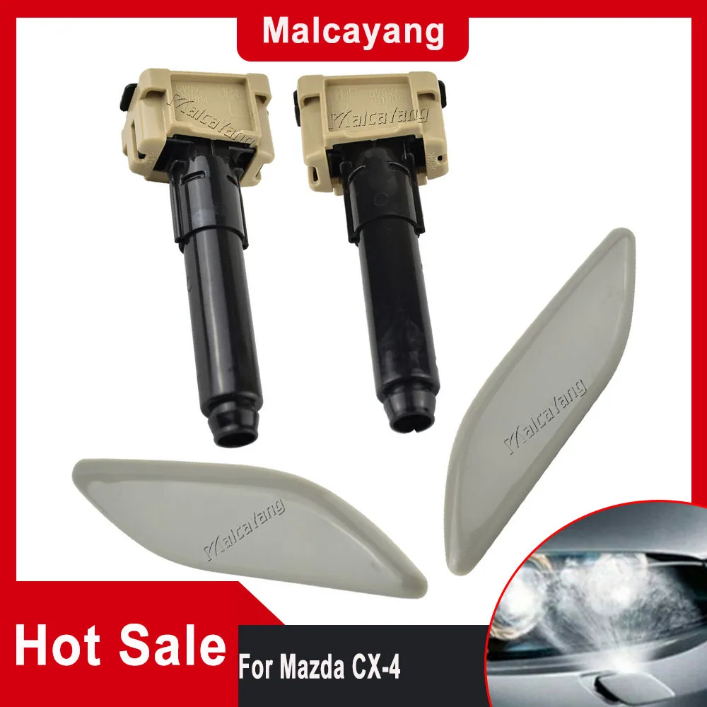 

Для Mazda CX-4 налобный фонарь Омыватель сопла очистка водяного распылителя аксессуары для автомобиля