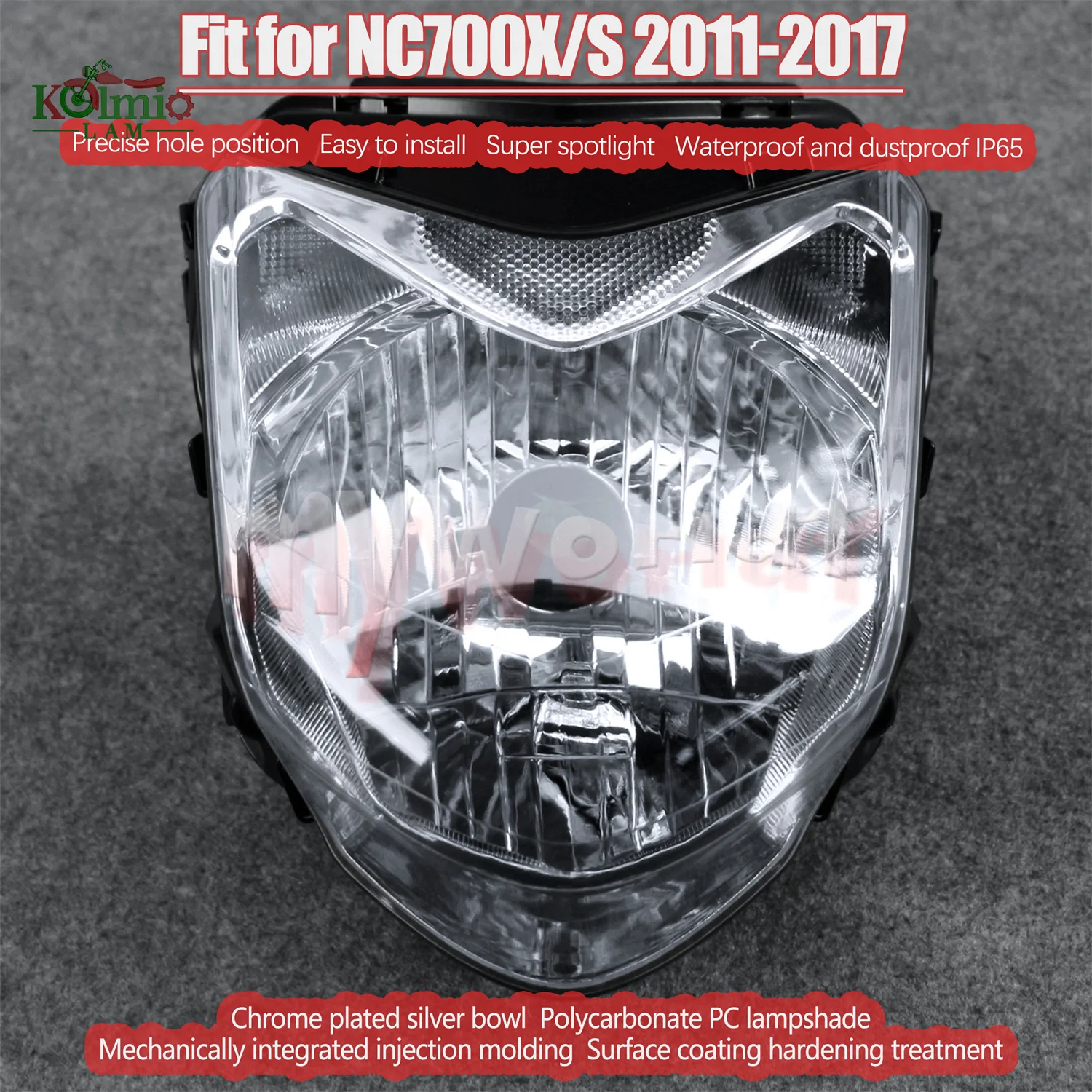 Fit For Honda NC700 X/S/N NC700X NC700S NC700N 2011-Motorcycle Light Headlight Assembly Headlamp NC 700