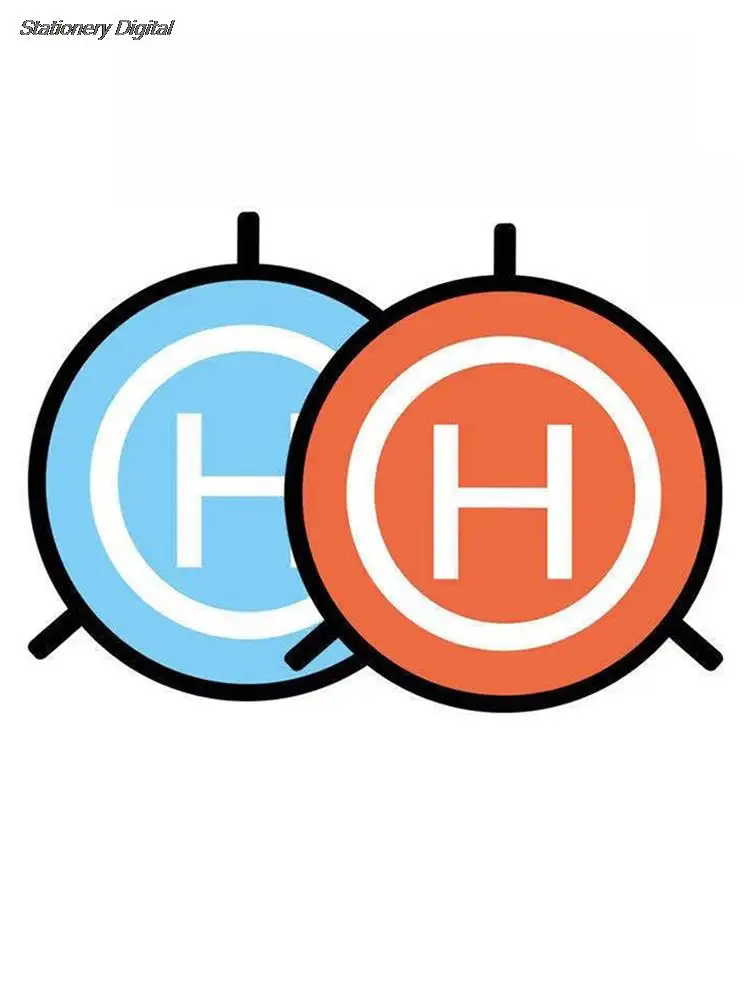 S70b6ec3a1649496c8078e8737b8369030 1pc Drone Quadcopters Accessories Universal 55cm Foldable Landing Pads For DJI 40/50/60cm