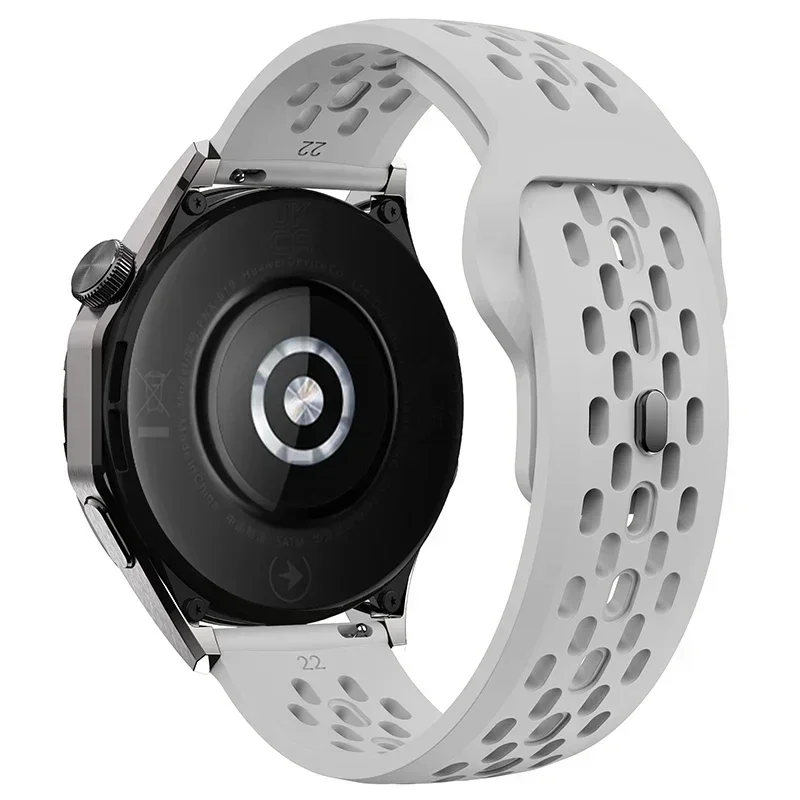 Sports Silicone Replacement Wristband - 46mm Strap