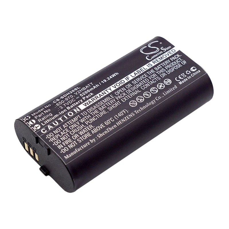 Batteria 5200Mah 650-970 V2Hbatt Per Sportdog Tek 2.0 Gps Palmare