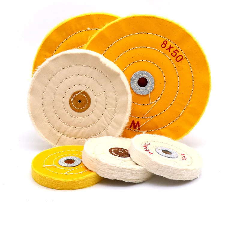 75mm-200mm Polieren Rad Tuch Polieren Rad Gold Silber Schmuck Spiegel Polnischen Pad Für Bench Grinder Power werkzeug Zubehör