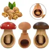 Nutcracker Mushroom Shaped Multifunctional Kitchen Tool for Easy Cracking Adjustable Nut Tongs For Nuts Walnut Pecans 5