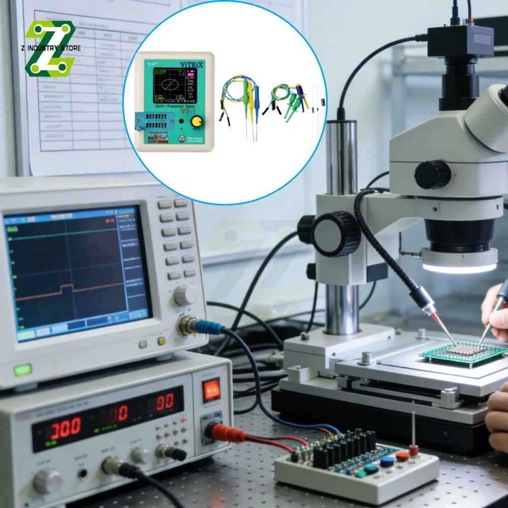 Transistor Analyzer VT-1 Multifunctional VI Curve Tester Portable Transistor Analyzer With ...