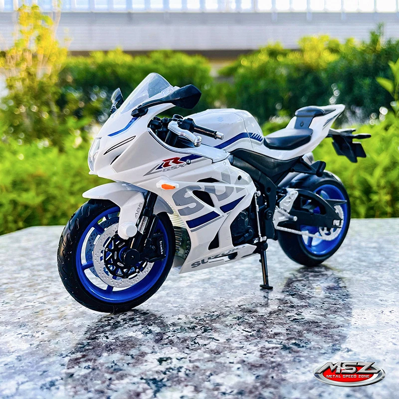 MSZ 1:12 Suzuki GSX-R1000 alloy motorcycle die-casting model bicycle car toy collection mini motorcycle gift