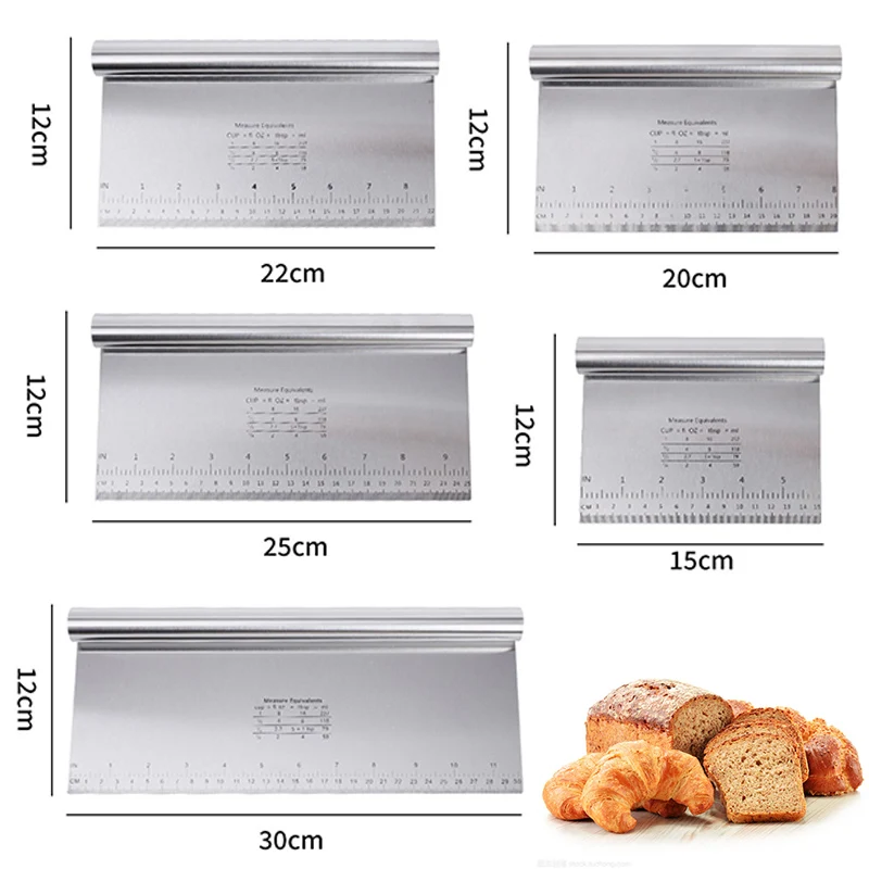 Cake Scraper Dough Cutter 5