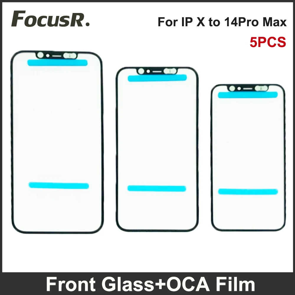 

5 шт., Защитное стекло для экрана iPhone 11 12 13 Pro X XR Xs Max