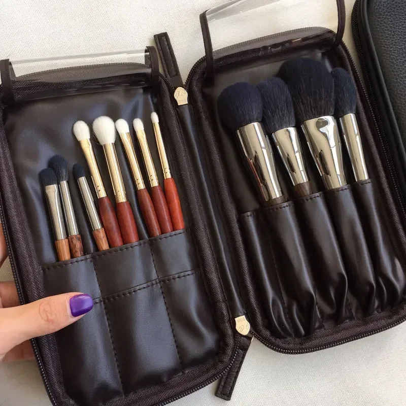 Women Foldable Makeup Brush Bag Organizer Female Travel Cosmetic Toiletry Case for Beauty Tools Wash Accessories Pouch 2