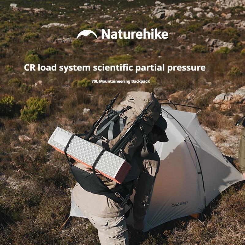 Naturehike 70+5L Backpack Camping Hiking Trekking Backpacking