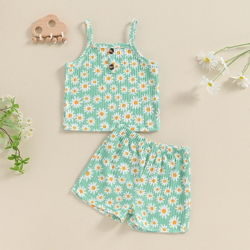Girls Daisy Summer Set 2