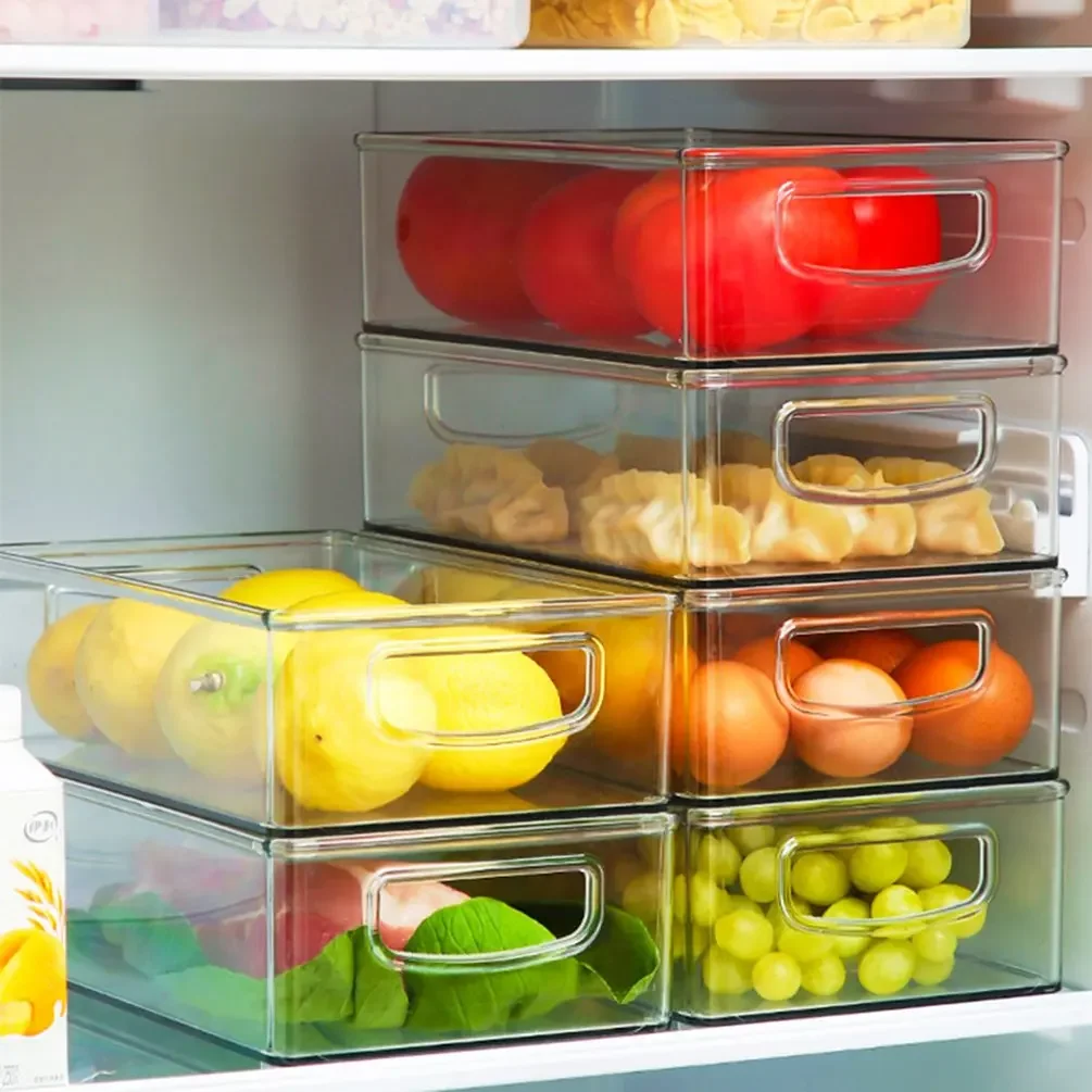 https://ae01.alicdn.com/kf/S70b7c3b345534a07a8a8f5c7d1a6fb0bP/Refrigerator-Organizer-Storage-Box-Transparent-Refrigerator-Drawer-Plastic-Fridge-Storage-Containers-Food-Pantry-Stackable.jpg
