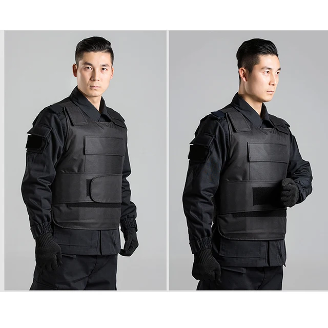 Concealable Bulletproof Vest with Carrying Bag Police Body Armor NIJ IIIA Protection Level 44