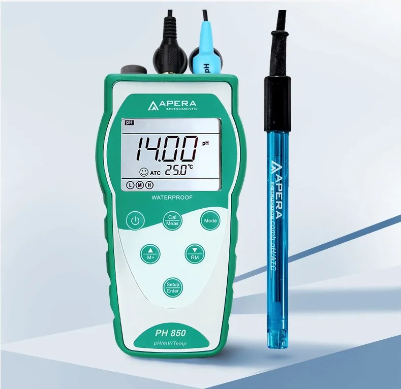 

PH850 Portable PH Meter With LabSen 853-S PH/Temp For Cosmetic Cream