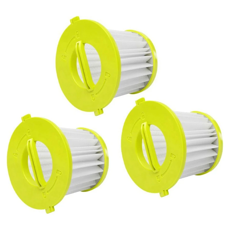 

3 шт., Моющиеся Многоразовые фильтры для пылесоса Ryobi PCL700 PCL704 CL705