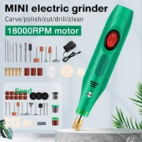 Electric Drill Grinder Engraver Pen Grinder Mini Drill Polishing Electric Rotary Tool Grinding Machine Miniature Household Tool 1