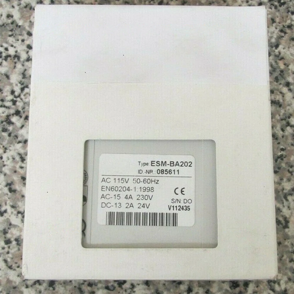 Nuovo Per Modulo Relè Di Sicurezza Euchner Esm-Ba202 085611 115V In Scatola