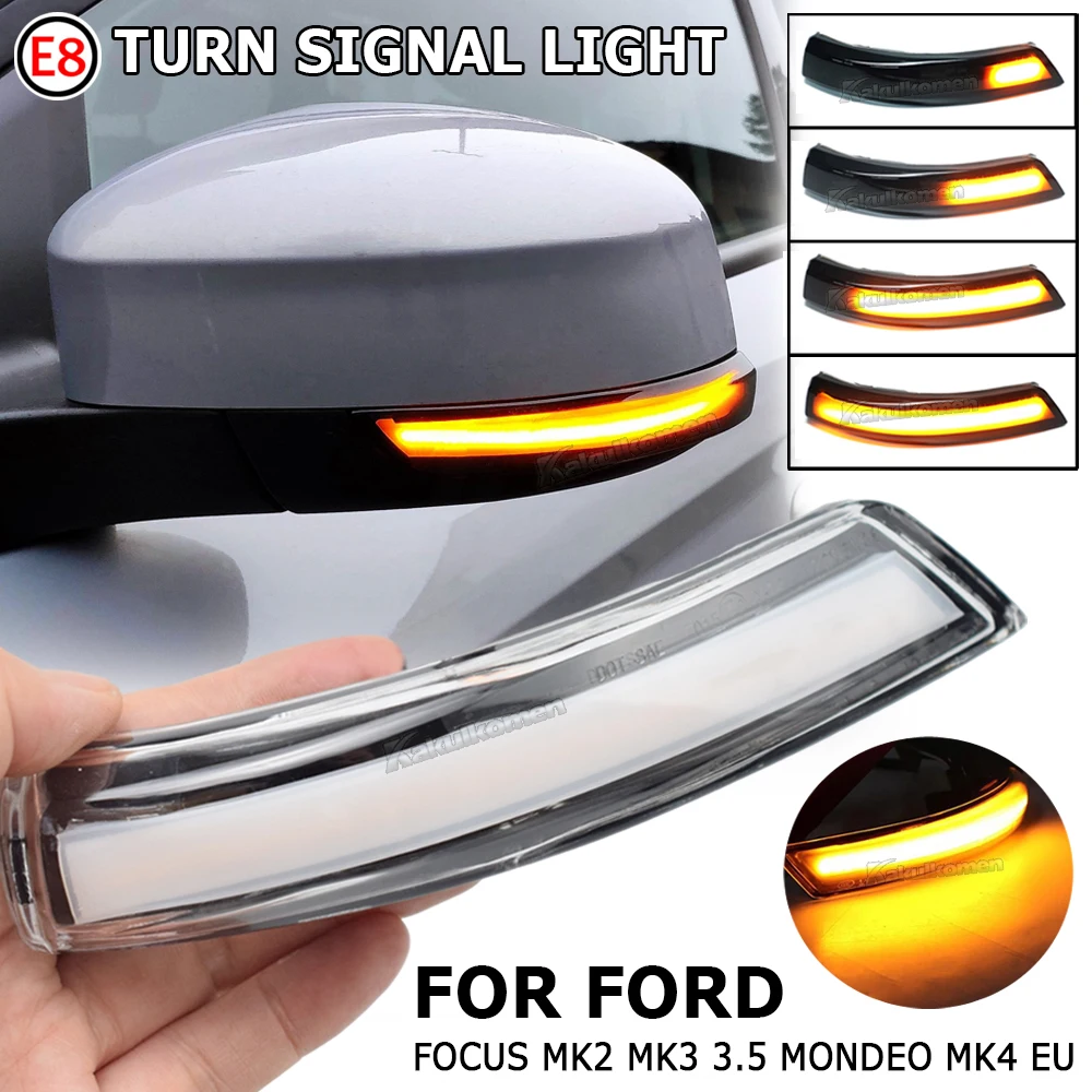 Indicator Direzione LED Per Specchietto - Compatibile Con Ford Focus MK2/MK3 E Mondeo MK4, Effetto Sequenziale - Foto 10