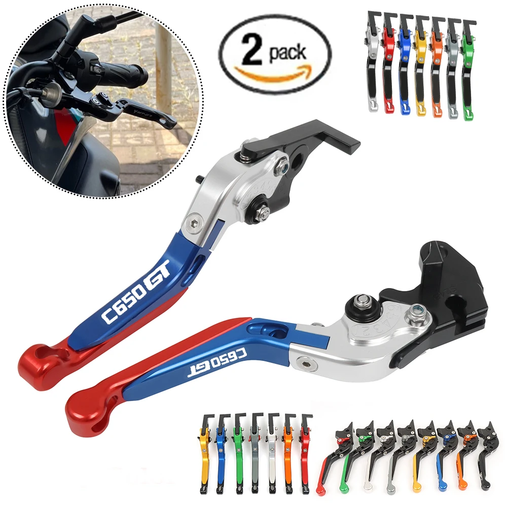 Adjustable Extendable Folding Brake Clutch Levers for BMW C650GT 2011- motorcycle brake lever,motocross clutch lever kit