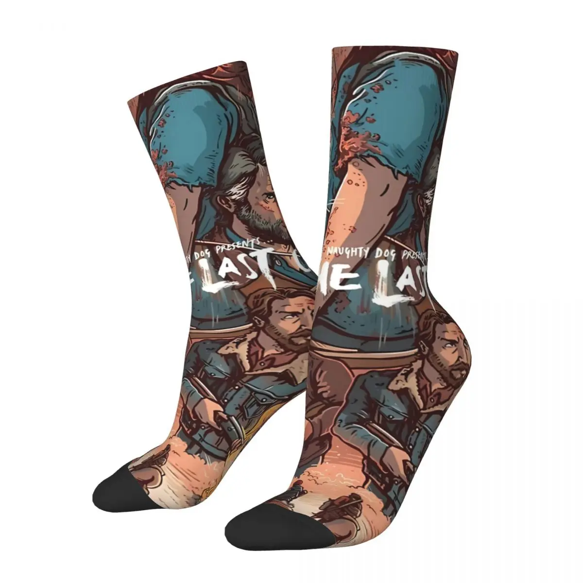 

TV Play The Last Of Us Action Heroes Men Women Socks Windproof Novelty Spring Summer Autumn Winter Stockings Gift