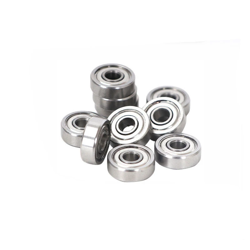 R168ZZ 1/4" X 3/8" X 1/8" Z2 Shielded Ball Bearing 10 Pieces