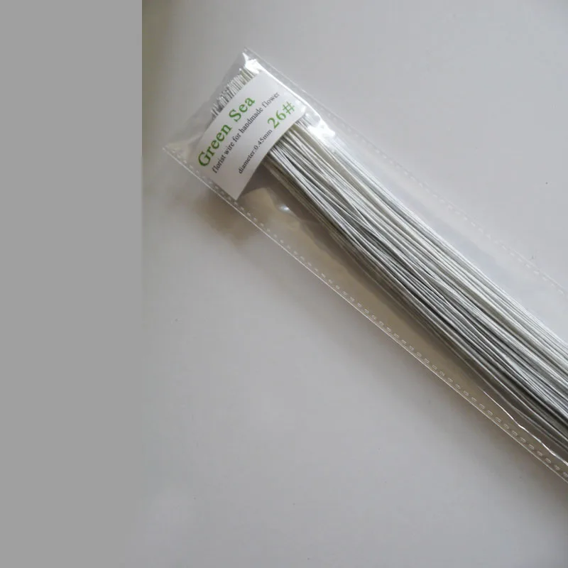 26gauge fake flower bridal bouquet wire florist wire 400pieces 30cm