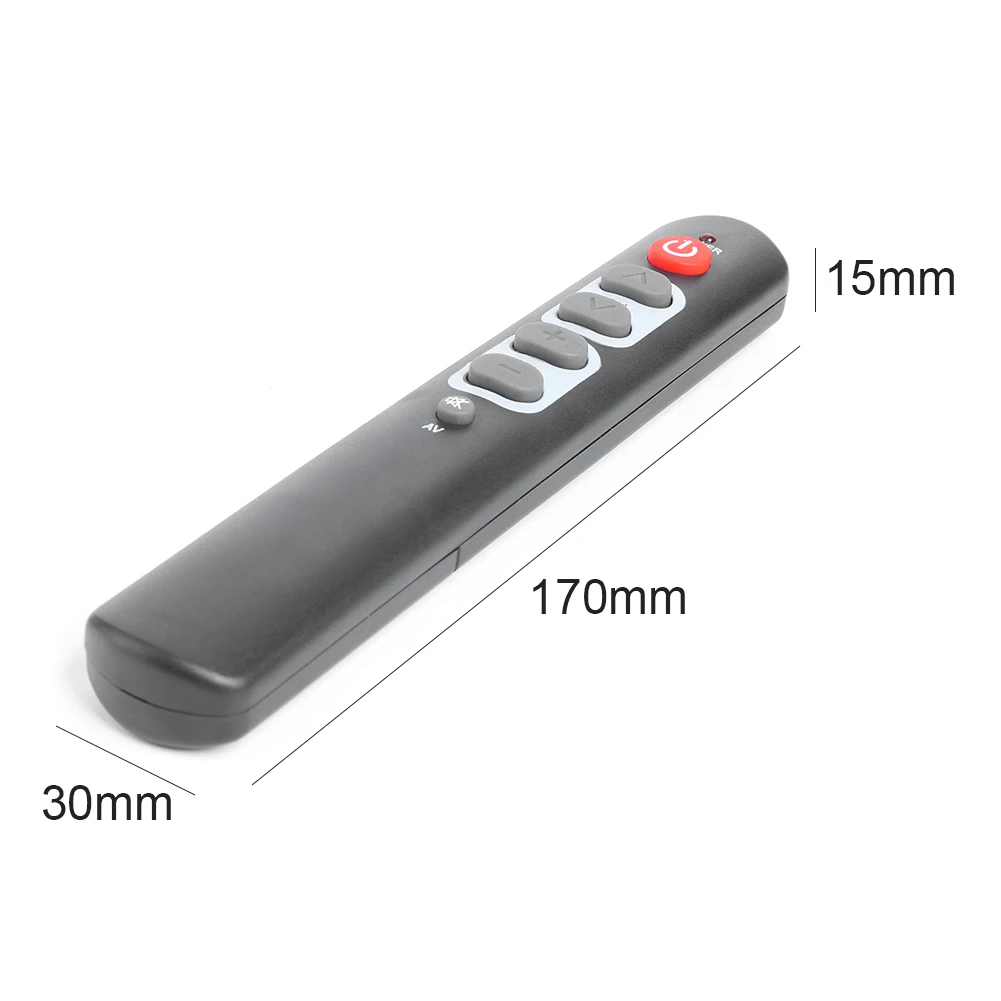 Universal 6-Key Learning Remote Control 6 Big Buttons Copy Infrared IR Remote Controller For Smart TV Box STB DVD DVB VCR SAT
