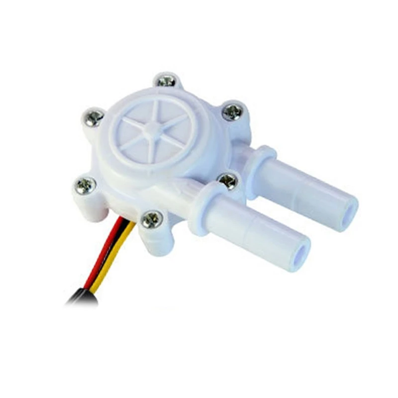 1/4" Quick Connect Water Flow Sensor Food-grade Switch Flowmeter Fluid Meter Counter 0.2-8L/min for Drinking Fountain flow meter water flow meter turbine flow meter digital turbine flow meter