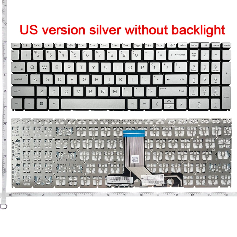 Clavier AZERTY D'origine Pour PC Portable HP 15-da0019nf à 15-da0024nf - Neuf