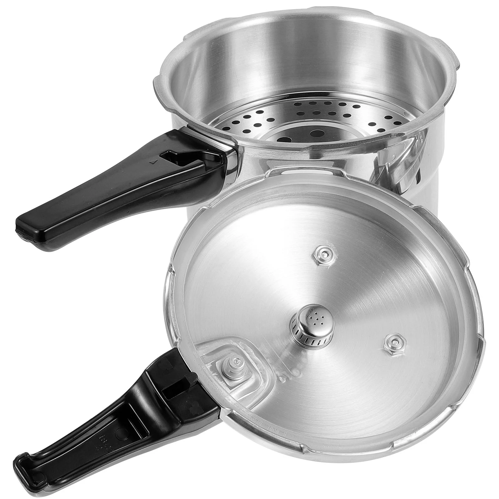 

Pressure Cooker Pot Canning Stove Cooking Induction Top Gas Steamer Instant Canner Aluminum High Steaming Stewing Jars Tall Cook