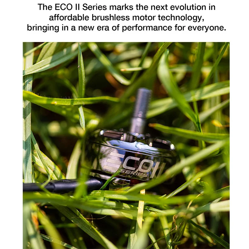EMAX ECO II 2207 1700KV 1900KV Moteur Sans Balais 6S pour Drone RC FPV