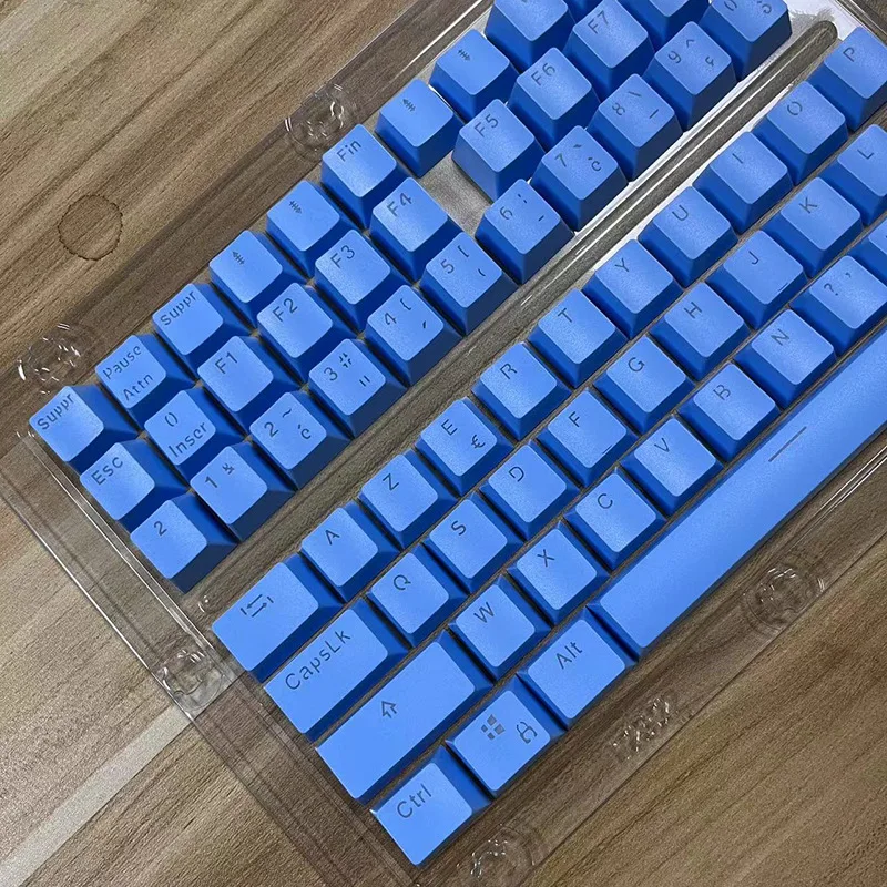 Azerty-francês Keycaps para Teclado Mecânico Compatível com Switches mx Suporte Double Shot Iluminação Led - Imagem 2
