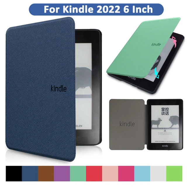 Folding Magnetic Smart Case For 6” All-new Kindle (2022 Release) 11th  Generation C2V2L3 Built-in Light 6 Inch Cover Sleeve Funda - AliExpress