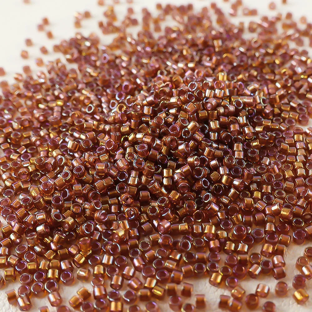 10 g Miyuki Dileca gefärbte Kernperlen als Schmuckzubehör, importiert aus Japan, zur Herstellung verschiedener handgefertigter DIY-Stickereien – Detail 16