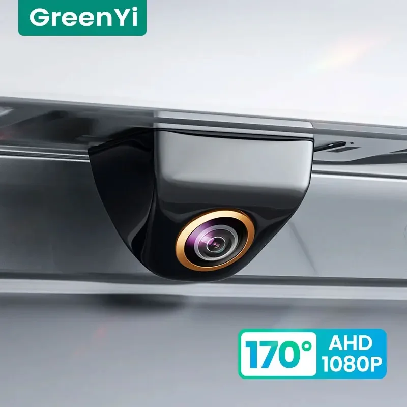 GreenYi 1920x1080P 170&deg; Full HD Night Vision Reverse AHD Fisheye Car Rear View Camera Vehicle Parking Camera rear camera rear view camera front and rear cameras car front camera