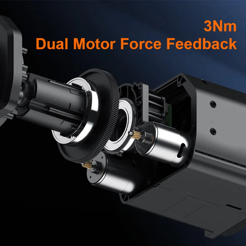 PXN V99 3.2Nm Dual Motor Force Feedback Game Steer Race Wheel Pedal Shifter Set 270/900 Detachable High-Precision Hall Magnetic racing steering wheel game controller accessories