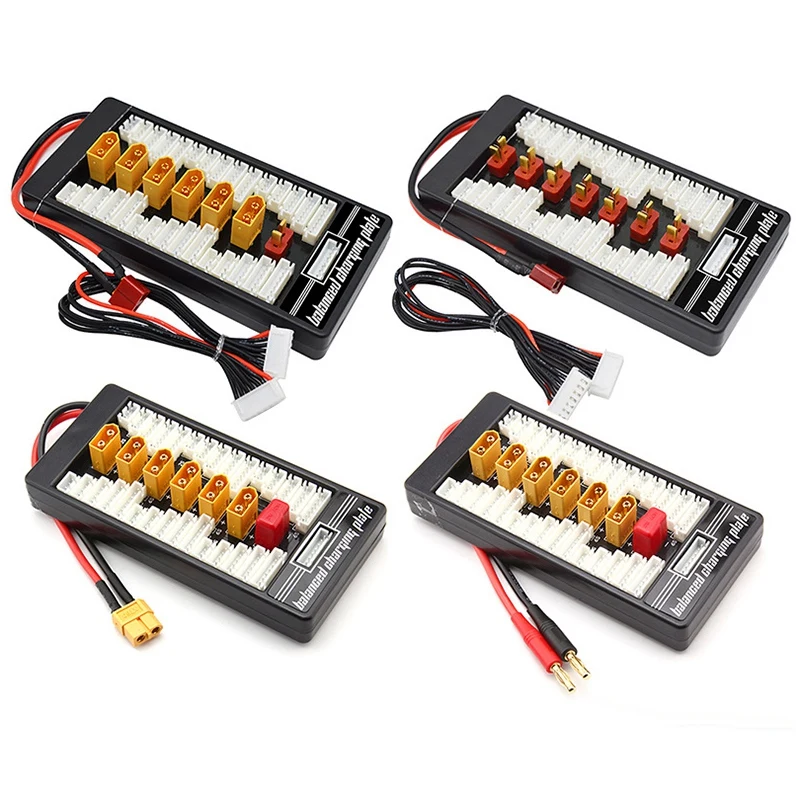 2S-6S Xt60 Plug Scheda Di Ricarica Parallela Para Board Spina Xt60 Per Imax B6 B6Ac B8 Un A6