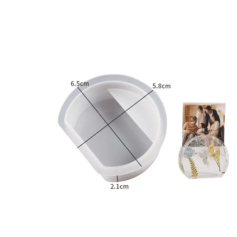 DIY Resin Art Flower Cloud Rainbow Card Clip Silicone Mold DIY Epoxy Casting Molds Card Organizer Storage Jewelry Making Craft