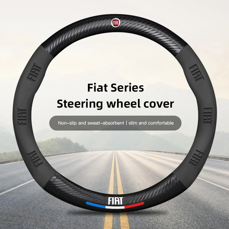FIAT Steering Wheel Cover - Premium Car Interior Accessory
