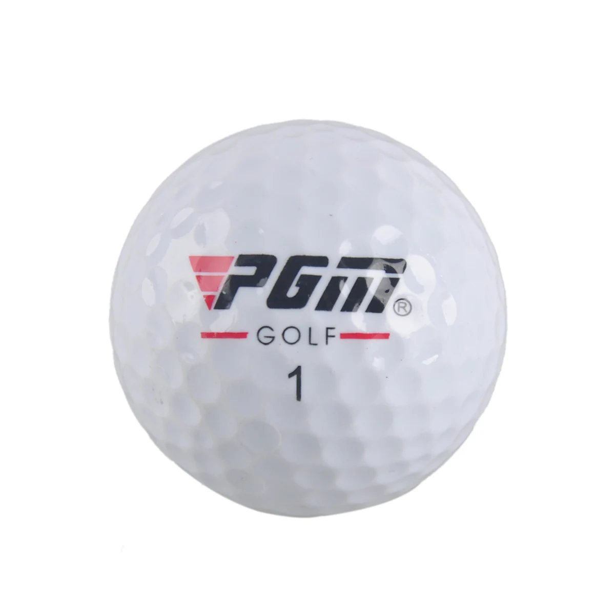 High Grade Three-Layer White Rubber Golf Ball for Outdoor Training and Competition