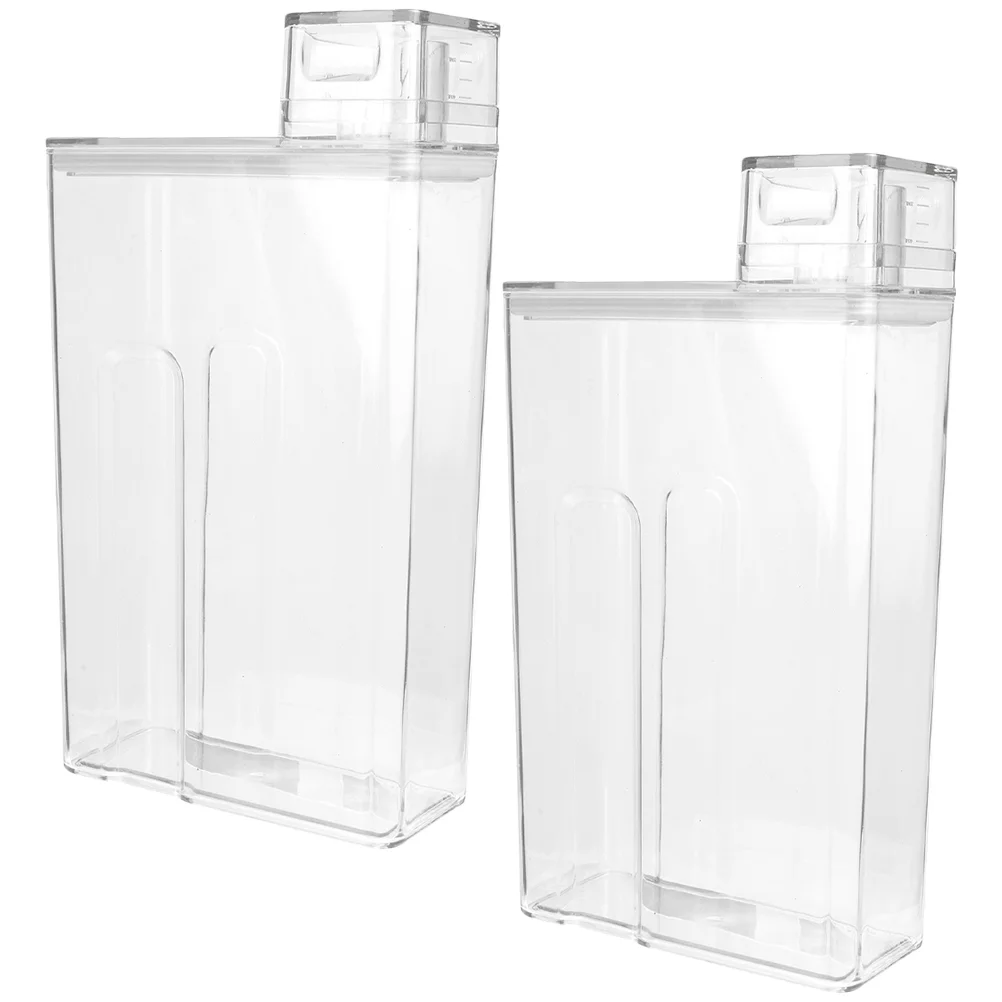 

2Pcs Laundry Empty Bottles Laundry Dispenser Bottles Reusable Supplementary