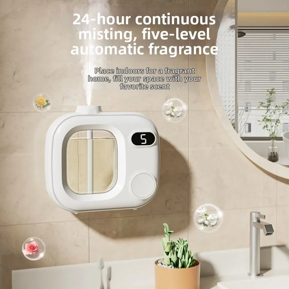 Aroma Diffuser With Led Screen And 5 Adjustable Intensity Levels_voghion.com