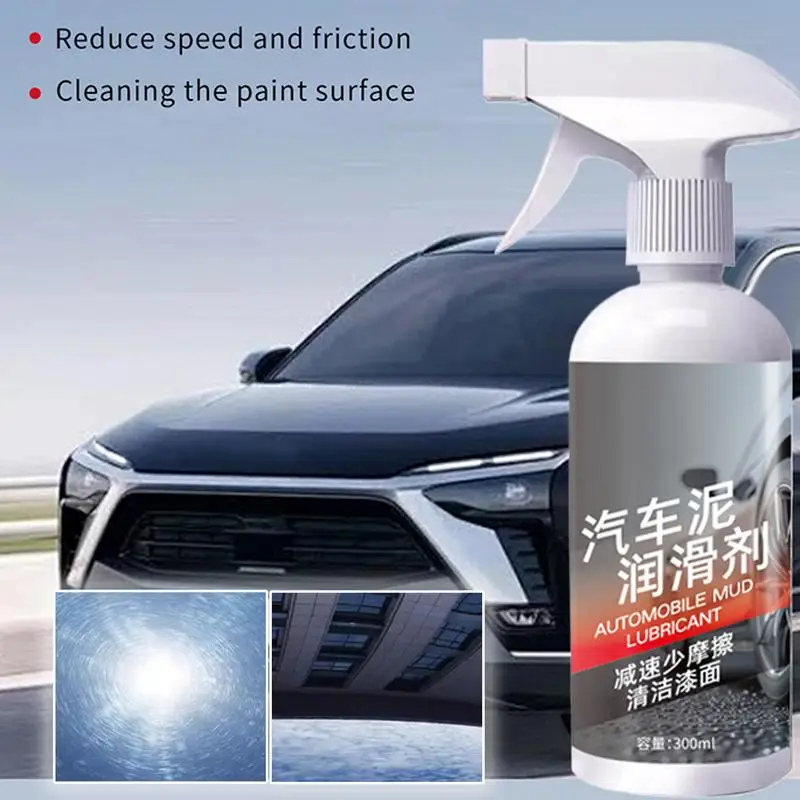 Clay Bar Fabric Clay Lubricant Spray 300ml Spray Cleaner Effective Liquid Lubricant Fit With Most Leading