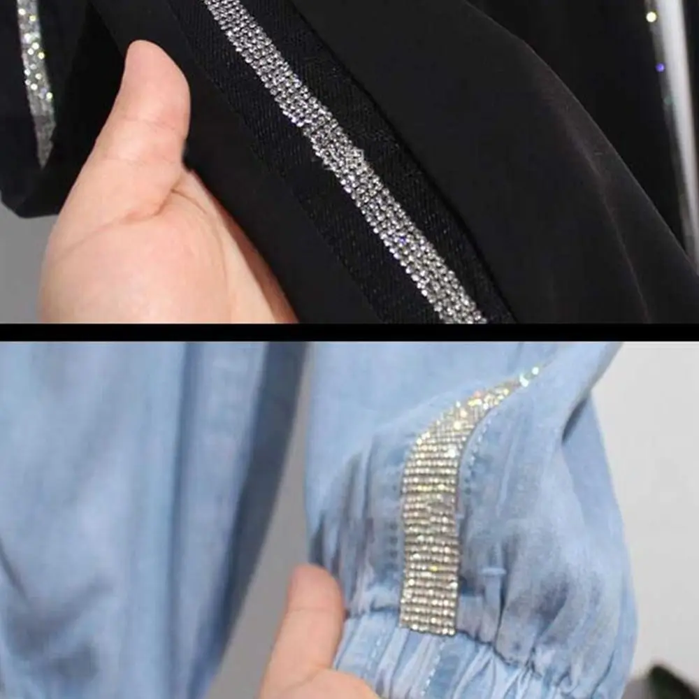 셀프 접착 라인스톤 테이프 다채로운 반짝이 다이아몬드 리본 크리스탈 스티커, 의류 신발 가방, DIY 바느질 액세서리, 5 야드